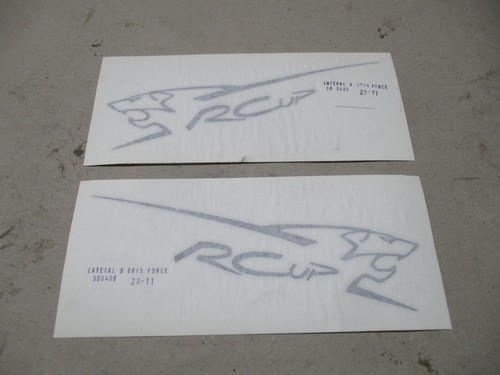 Peugeot 206 Dekor SATZ Design Styling Symbol Aufkleber "RC UP" NEU original PSA - Picture 9 of 14