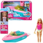 Barbie Doll and Boat Playset with bonus Chelsea with bathing suit Life vest set
