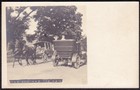 Auto Passes Horse & Buggy Pre-1920s - Social / Transportation History RPPC