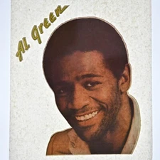 Vintage 1970s Heat Transfer | Al Green | NOS Iron-On T-Shirt Graphic