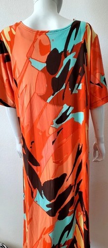 VintageMy Indulgence Handmade in theUSA Women's Sheer short sleeveDress SZ L NWT - Picture 9 of 12