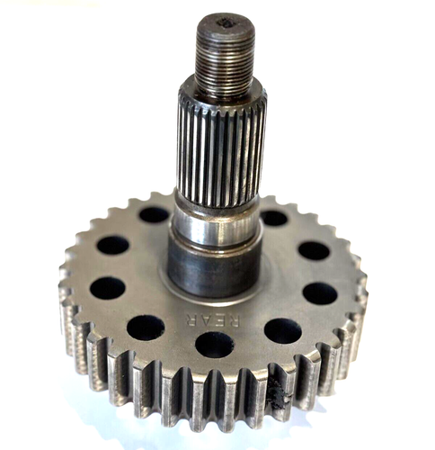 Ford Borg Warner 1356 - Transfer Case Front Output Shaft w/ Sprocket Gear - Picture 2 of 7
