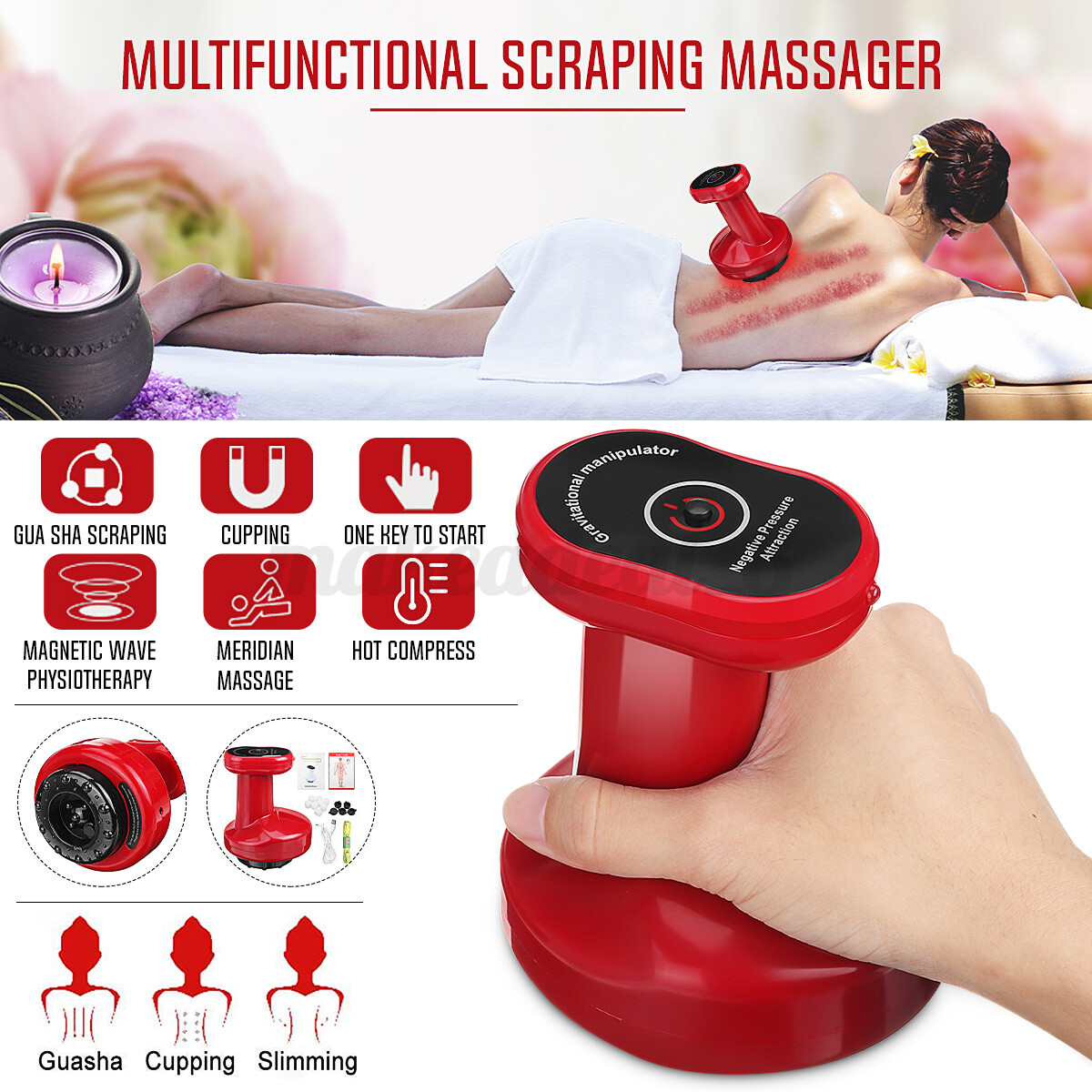 Intelligent Cupping Device Negative Pressure Massage Instrument Vacuum