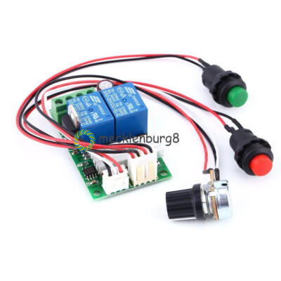 3A DC 6V-24V/28V Motor Speed Control Switch PWM Reversible Regulator Controller