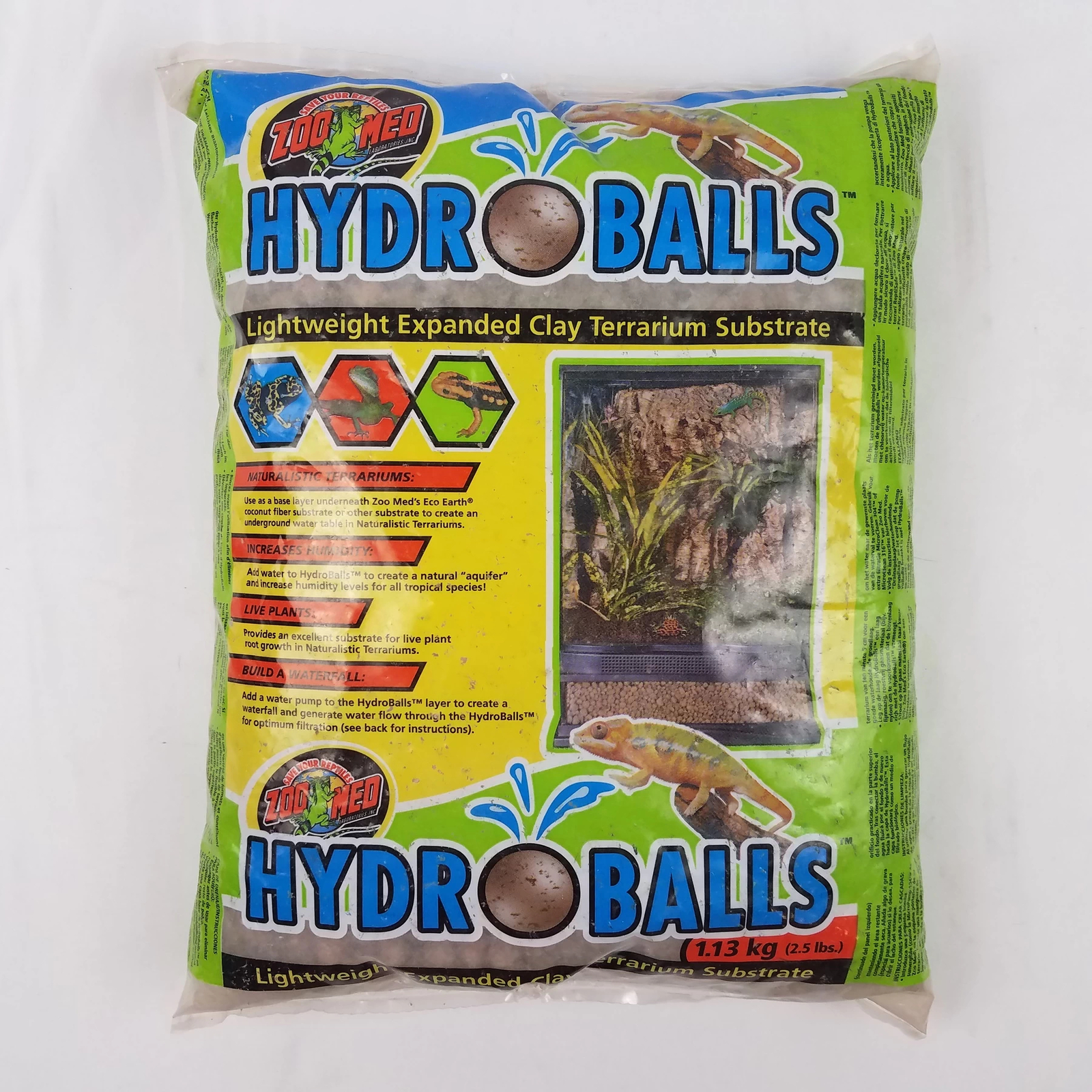 Zoo Med HydroBalls Lightweight Expanded Clay Terrarium Substrate 2.5 lb eBay