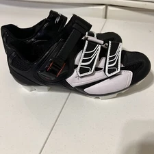 Zol White MTB Mountain Bike Fitness Cycling Shoes Unisex US Men’s Size 7 EUR 39