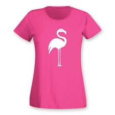 T-Shirt Flamingo Vogel CSD Keys Florida Geschenk Party 15 Farben Damen XS - 3XL