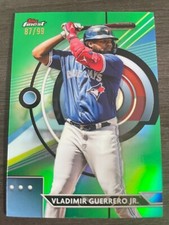 2023 Topps Finest Vladimir Guerrero Jr #85 Green Refractor /99