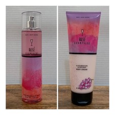 Bath and Body Works ROS  CHAMPAGNE Fine Fragrance Mist and Body Cream