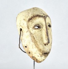Powerful Lega idimu Wooden Mask Bwami Congo Drc Zaire African Tribal Art mc 1844