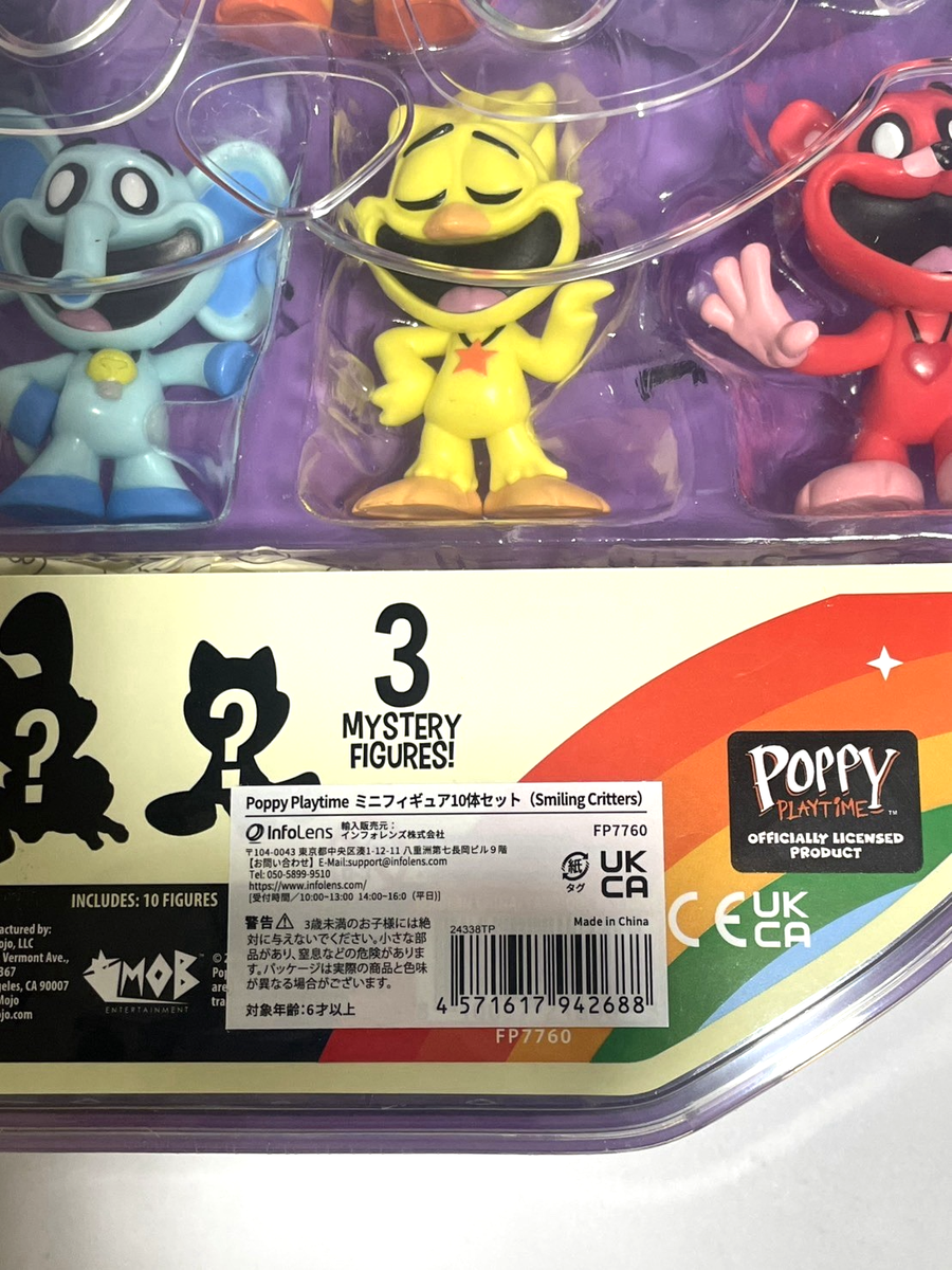 Smiling Critters Minifigure 10 pcs Complete Set Poppy