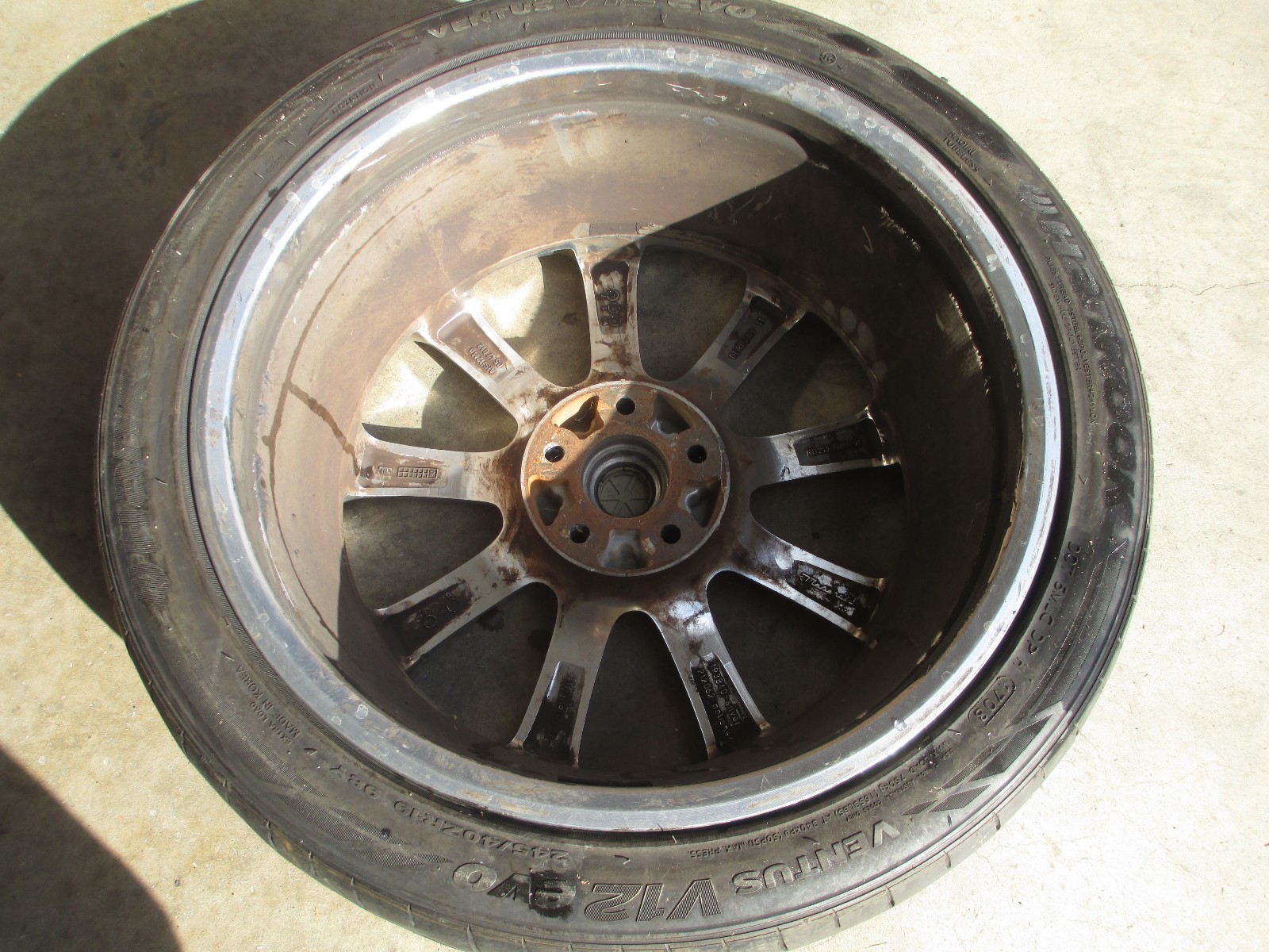 Maserati Quattroporte  Front Wheel / Rim  Part# 193840 / 212062
