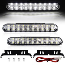 2pcs 12V Universal 20LED Weiß Tagfahrlicht Tagfahrleuchten DRL Scheinwerfer AUTO