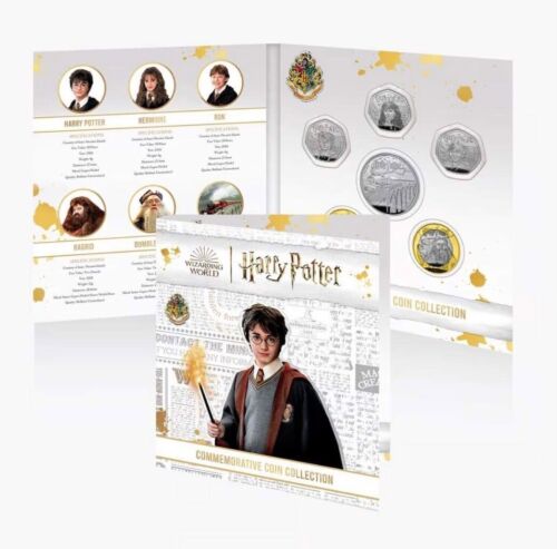 The Official Harry Potter 2024 BU Coin Set Legal Tender Coins 50p £2 £5 - Picture 2 of 9