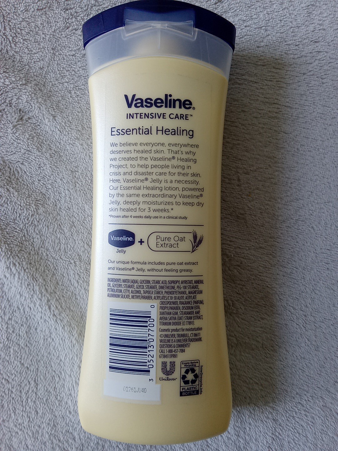 2 Vaseline Essential Healing Body Lotion 10 Fl.oz Ea Old Formula Non Greasy