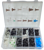 KFZ Befestigung Clips Spreiznieten Innenraum 308Tlg Box Clip Set Fiat