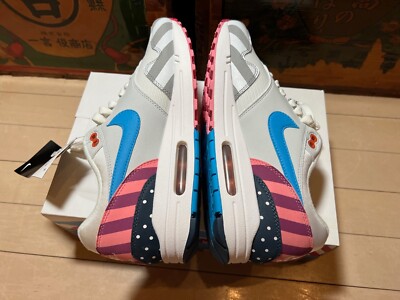 Size 8.5 - Parra x Nike Air Max 1 White for sale online | eBay