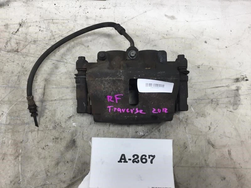 Chevrolet Traverse 2012 pinza de freno del lado del pasajero delantero derecho con manguera OEM+ Foto 4 de 4