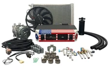 Coldmaster Universal A/C Kit 432-1 Underdash 4th of July - 12x16 Cond, 2A-V Belt