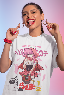 Maglietta Donna Ranma 1/2 Shampoo Anime Lover - Rosa Taglia L - 2