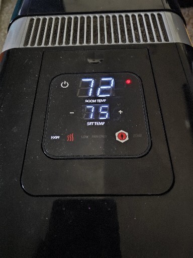 Vornado IR405 Infrared Heater Used Tested Working