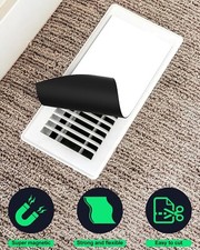 Air Vent Covers for Home 4pk, 12 x 5.5 x 0.6 Inch Magnetic Vent Cover for