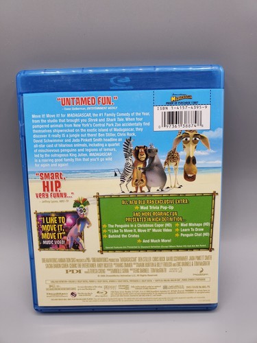 Madagascar Blu-ray Ben Stiller Chris Rock - Picture 4 of 4