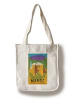 Morocco - Maroc Even Vintage Ad (100% Cotton Tote Bag - Reusable) Morocco - Maroc Even Vintage Ad (100% Cotton Tote Bag - Reusable)