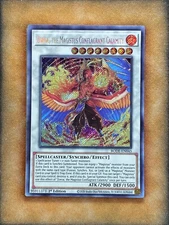 Yugioh Zoroa, the Magistus Conflagrant Calamity BODE-EN045 Secret Rare 1st NM