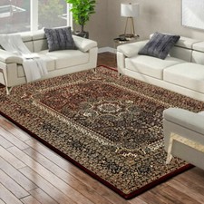 Non Slip Large Traditional Rugs Bedroom Carpet Living Room Hallway Runner Rug