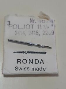 X 1 Swiss Made Old New Stock Free Post As 1525-1696 winding stem