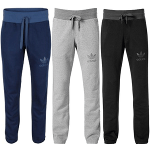 ADIDAS ORIGINALS Polaire Coton Jogging Pantalon Hommes Tailles Bleu, Noir  Gris | eBay