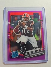 2023 Clearly Donruss Dorian Thompson-Robinson Purple RR #066/199 No. 60