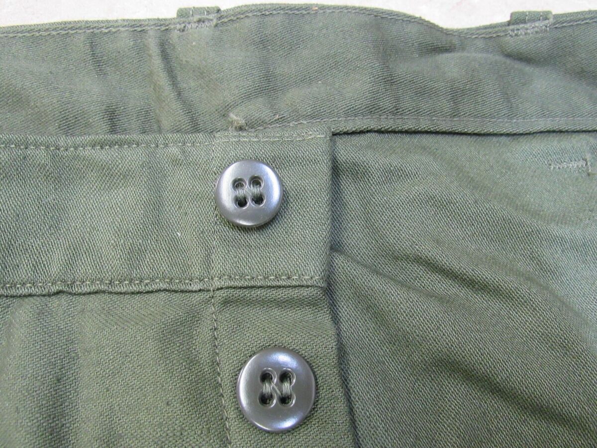 USMC P58 Utility Trousers Fatigue Pants Cotton Sateen US USMC P58 Utility Trousers Fatigue Pants Cotton Sateen US
