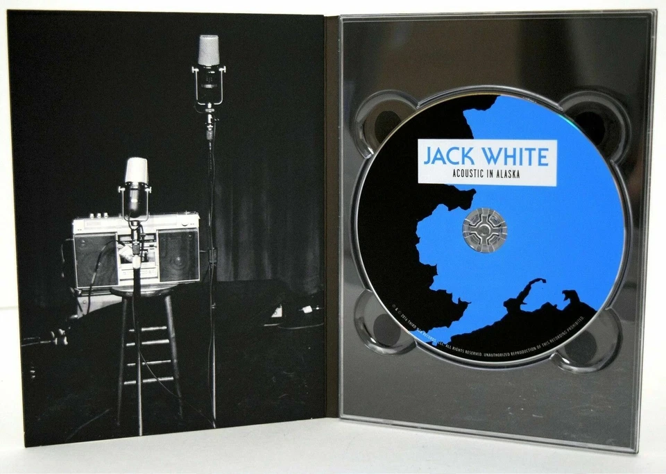 5 DVD Pack of Third Man Records Live Concert The White Stripes/Jack/Loretta Lynn - Imagem 3 de 4