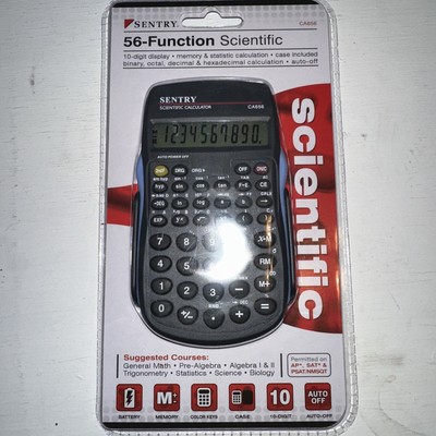 Sentry 56 Function Scientific Calculator CA656 NIB