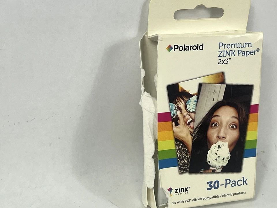 90 Count 30 Sheets Pack Polaroid ZINK Photo Paper Camera Film 2x3 Inch Lot Of 3 - Image 4 of 4