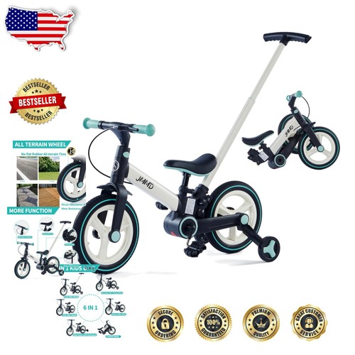 Convertible Balance Bike for Toddlers 18-60 Months - Safety Features Included