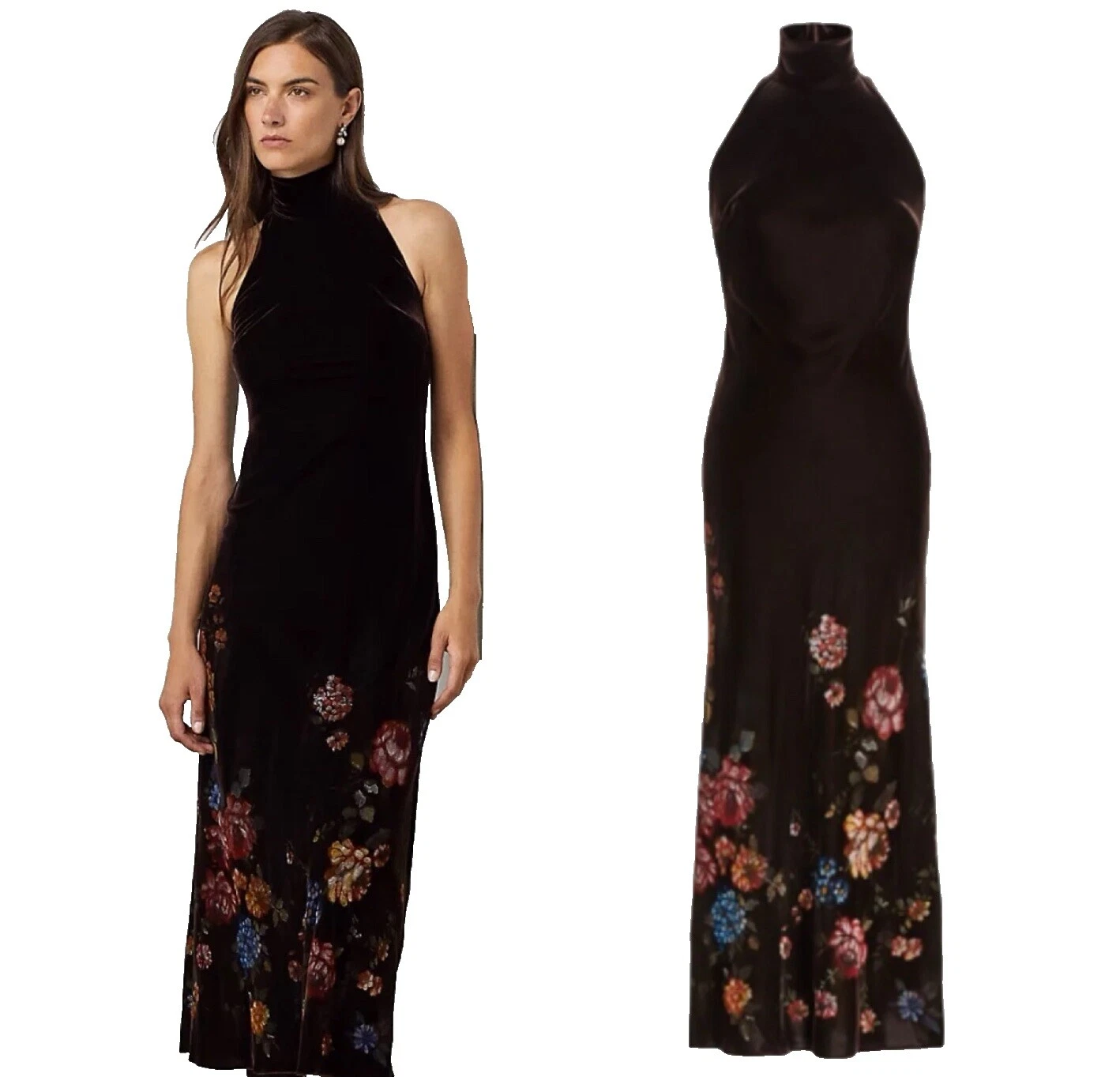 Vestidos formales de seda Ralph Lauren para Mujeres