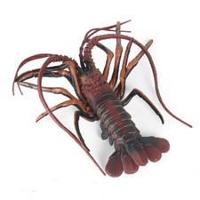 Australian Lobster Red Sea Animal Figures Toy Small Ocean Animal Figurine
