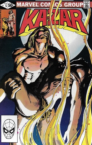 Ka-Zar Comic 5 Bronzezeit erster Druck 1981 Jones Anderson Novak Marvel