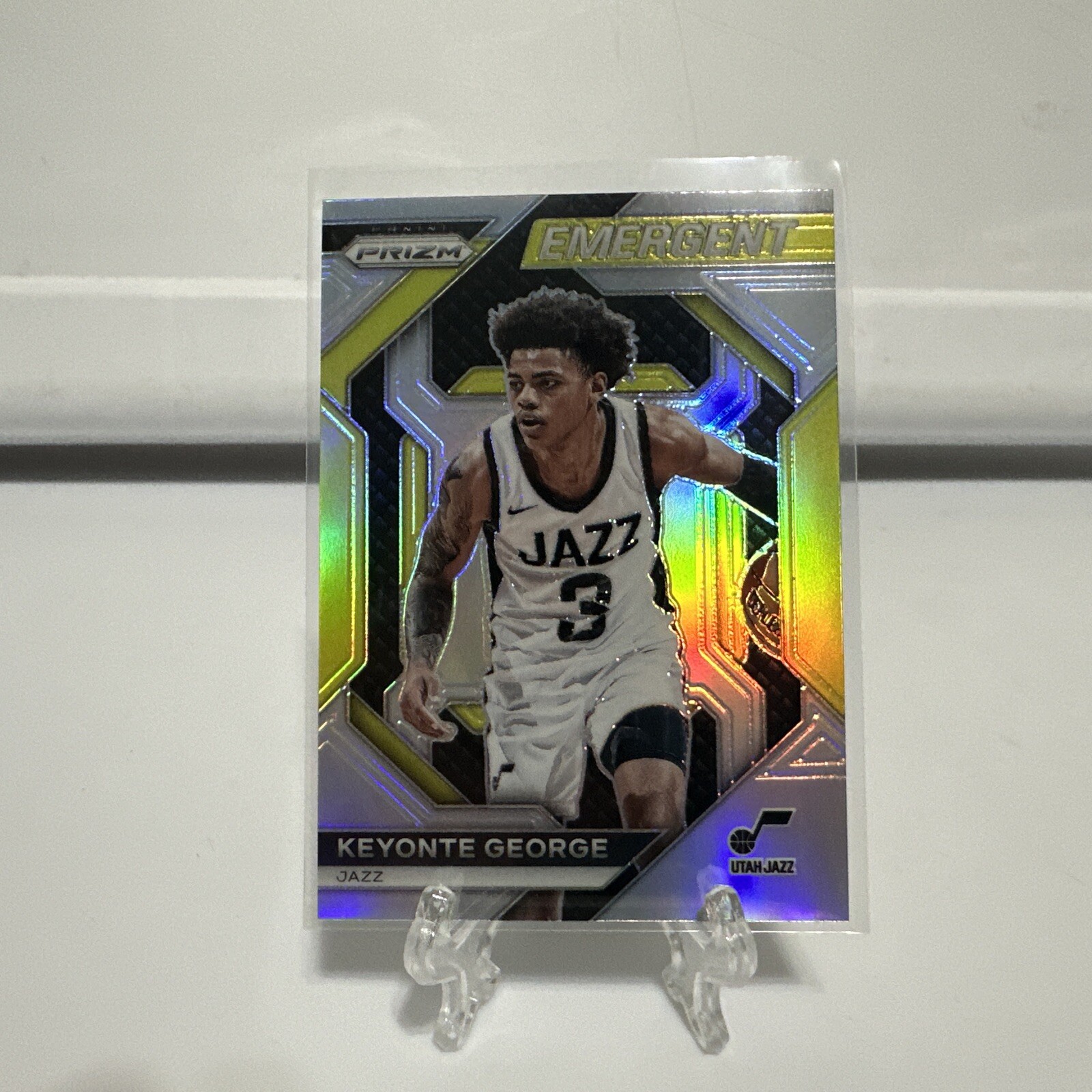 Keyonte George 2023-24 Panini Prizm Emergent Silver Prizm RC #2 Ready To Grade