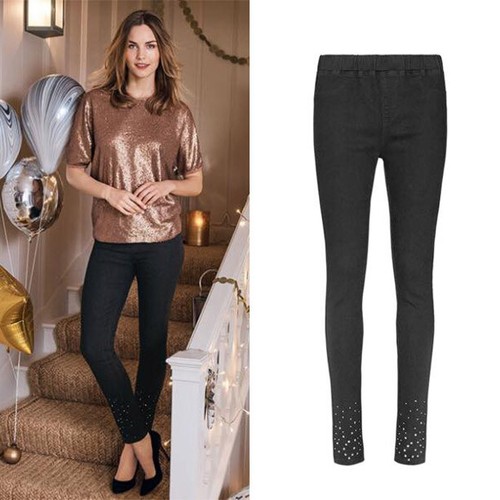 AVON Ladies Womens Black High Waisted 