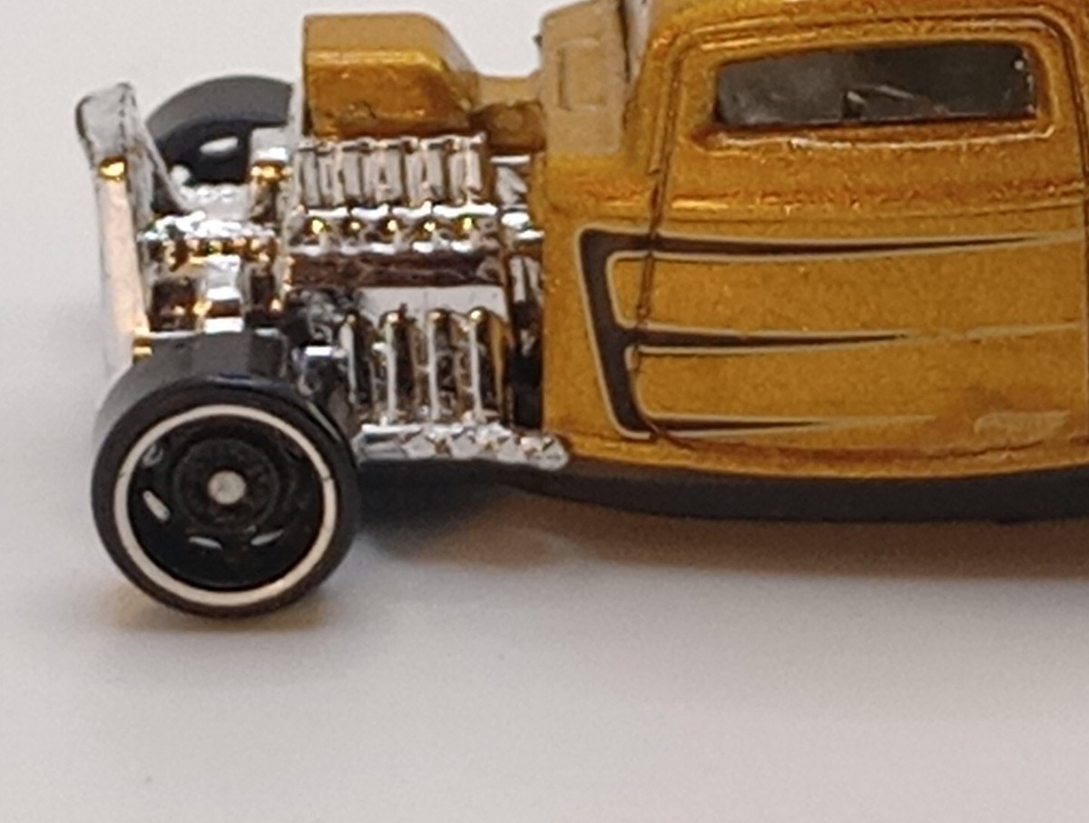 Vtg. 1997 Hot Wheels '32 Ford Coupe DTX84 Gold 1:64 Diecast | eBay