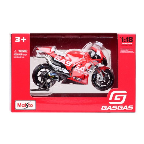 Maisto 1/18 2023 GASGAS Racing Tech3 37 Augusto Fernandez Motorcycle Model Bike - Picture 4 of 12