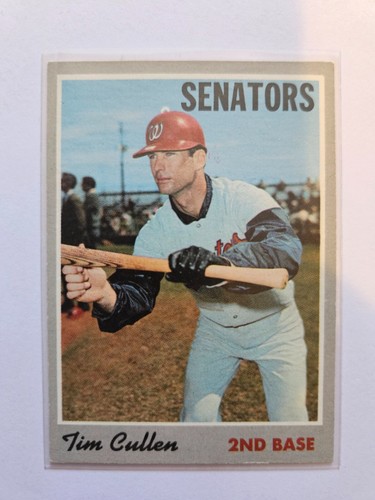 1970 Topps Tim Cullen #49A Sehr guter Zustand/Ex kombinierter Versand - Bild 1 von 2