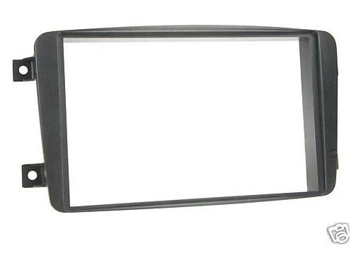 AERZETIX C21954 - Mascherina Adattatore 2 ISO Per Autoradio - Compatibile Con Mercedes Classe A (W169/C169), B (T245), Vito/Viano (W639)