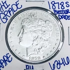 1878 S MORGAN SILVER DOLLAR AUTHENTIC HI GRADE U.S. MINT COIN FREE SHIPPING 6346