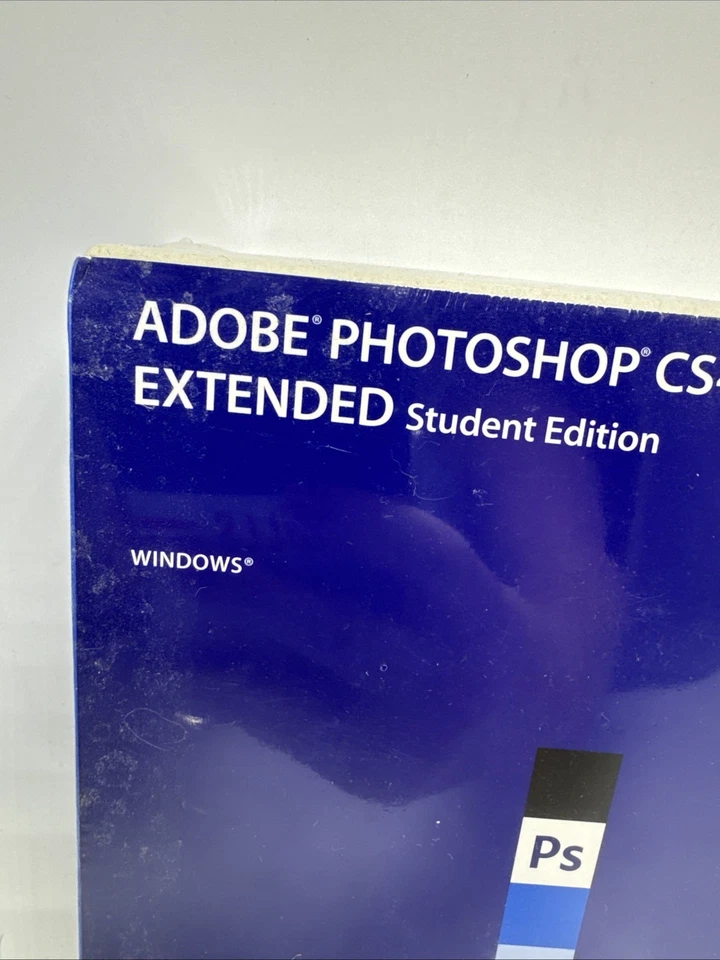 Adobe Photoshop CS4 Extended Student Edition New Sealed 2008 - Image 2 of 4