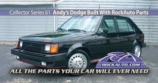 ROCKAUTO COLLECTOR CAR MAGNET #61 1985 DODGE GLH